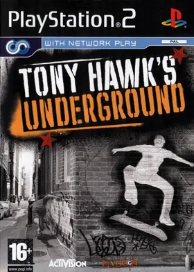 Tony Hawk's Underground box cover front
